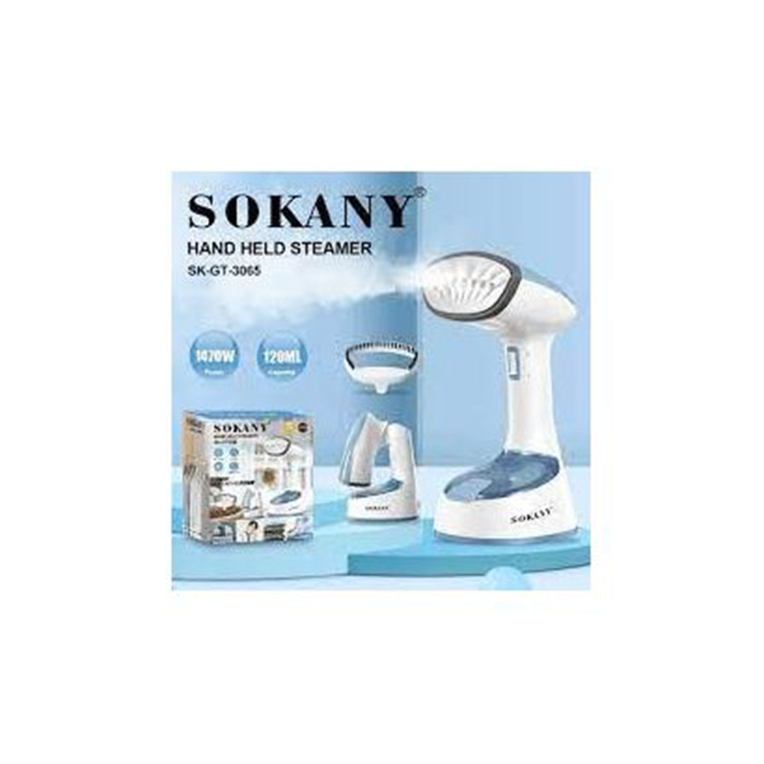 مكواة بخار محمولة وقابلة للطي - خزان 120 مل - 1470 وات - SK-GT-3065W