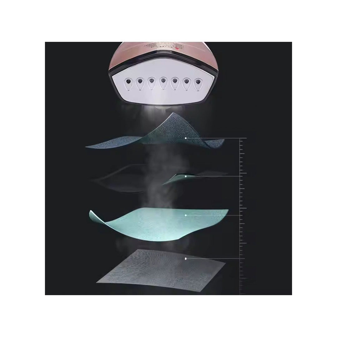 مكواة بخار محمولة - سعة 260 مل - 1640 وات AS2306-9041(GoldRose)