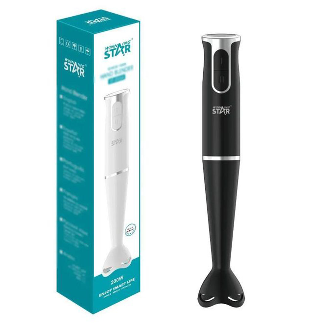 خلاط يدوي هاند بلندر - سرعتان - شفرتان استانلس - 200 وات - ST-5554