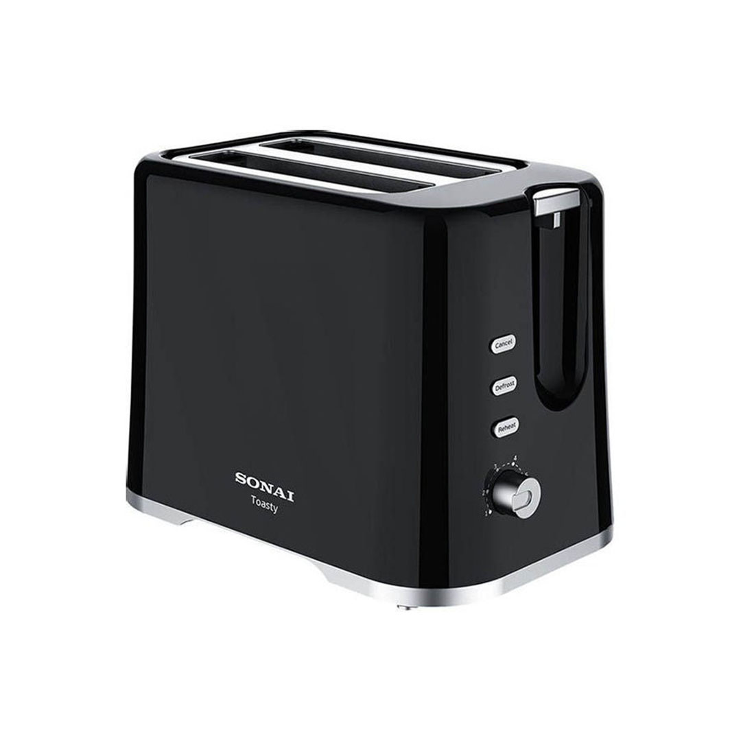 توستر - 2 شريحه - 730 وات - أسود Sh-1808