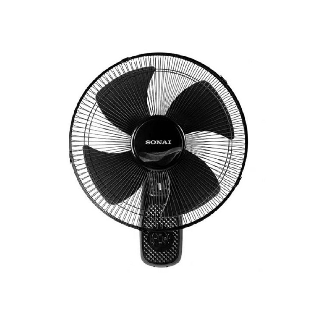 مروحة حائط بريموت كنترول و تيمر- 18 بوصة - 3 سرعات - أسود Mar-1822