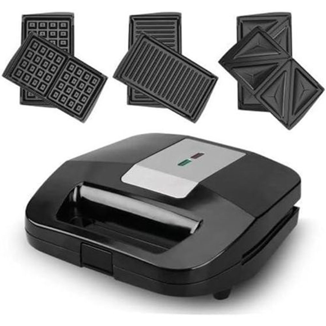 ماكينة صنع الساندويتش 3 في 1 - 700 وات R.203