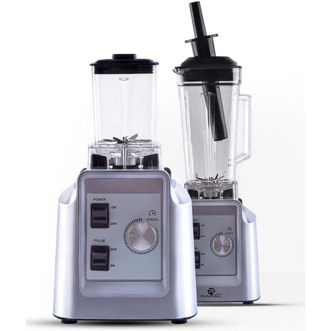 خلاط صناعي مع مطحنة من رافال - 2 لتر - 1800 وات - RA06