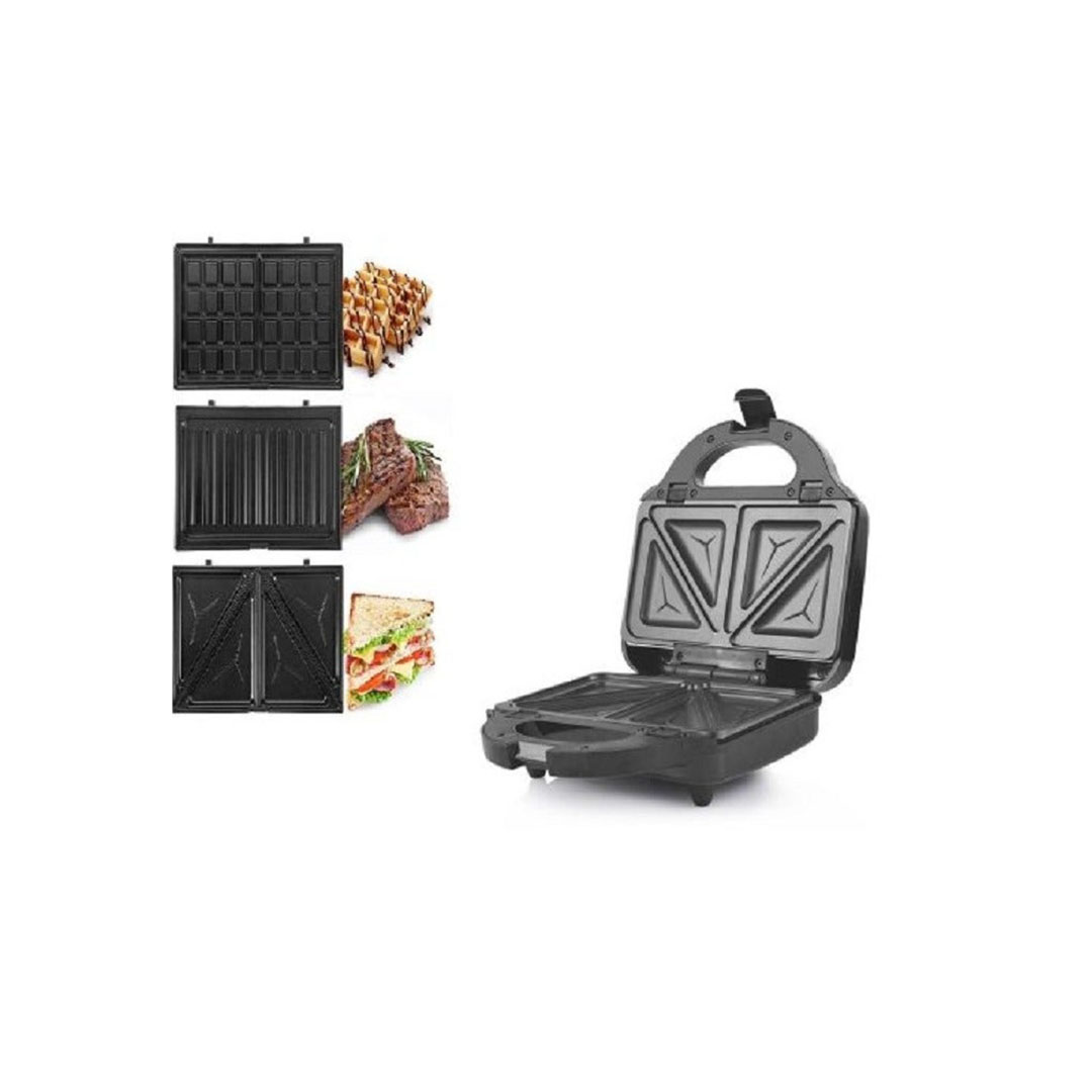 ماكينة ساندوتشات ووافل وشواء - 750 وات - KC1209