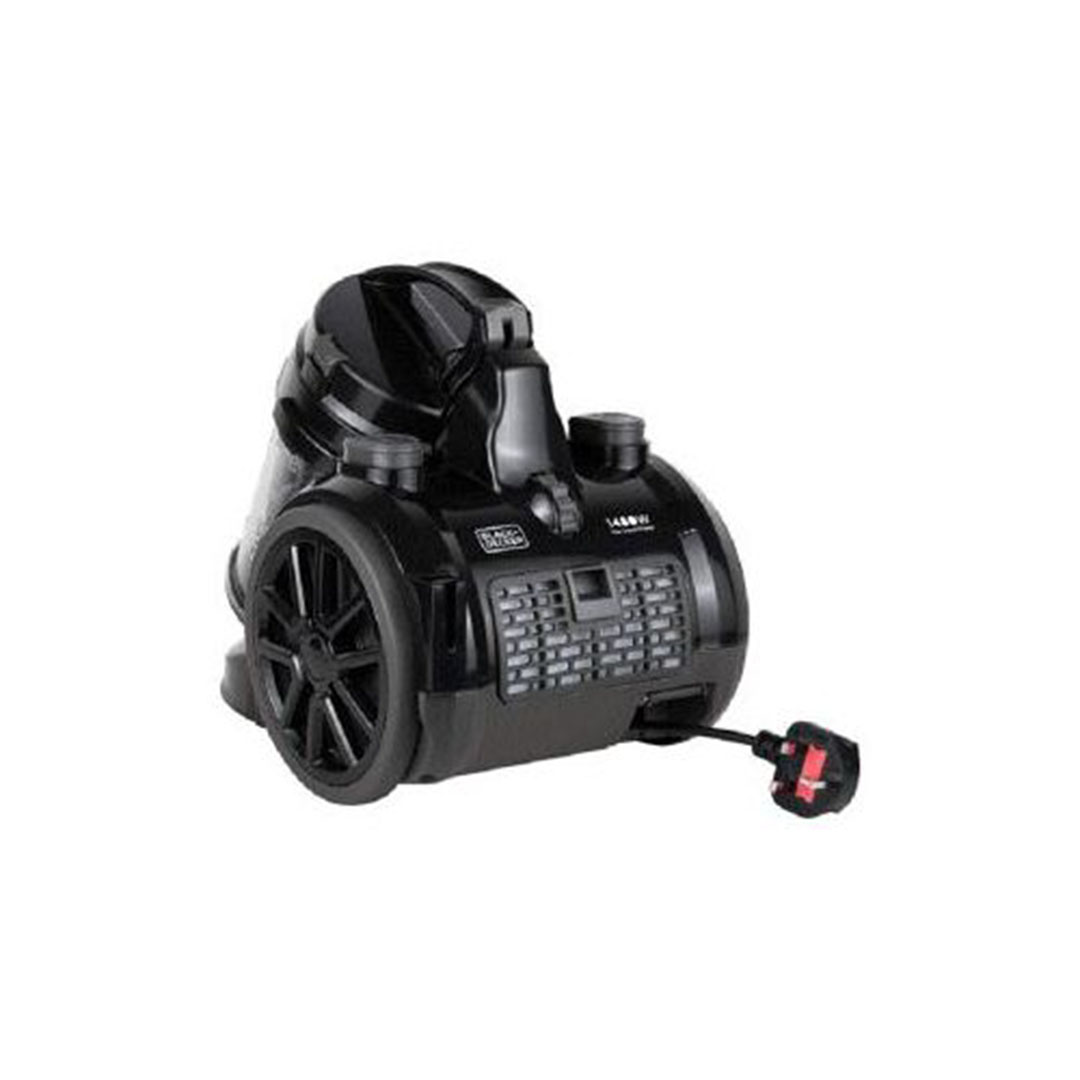 مكنسة كهربائية بدون كيس - 1.8 لتر - 6 مراحل ترشيح - 1480 وات - أسود VM1480