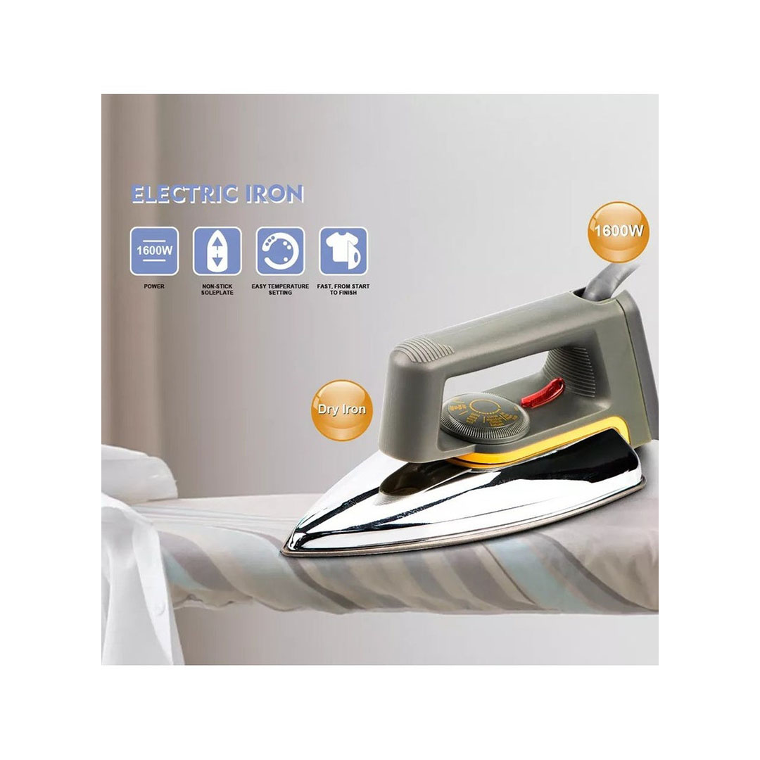 مكواة جافه مع قاعدة غير لاصقة - 1600 واط R.1108