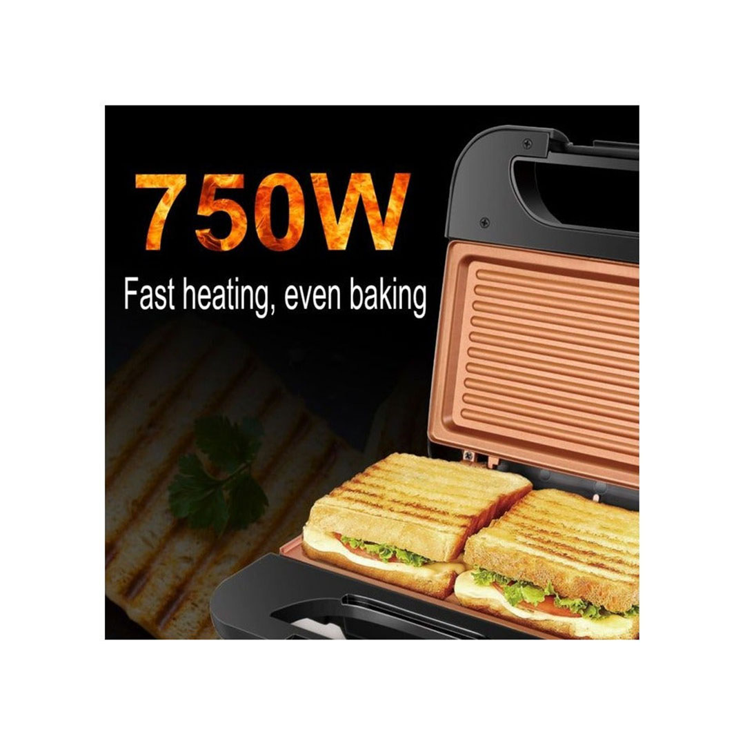 صانعة الساندوتشات 750 وات بشواية صغيرة سونفير - SF-6079
