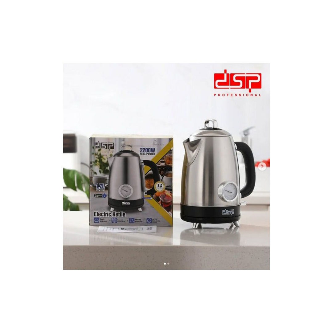 غلاية مياه من الستانلس - 1.7 لتر - 2200 وات - KK1278