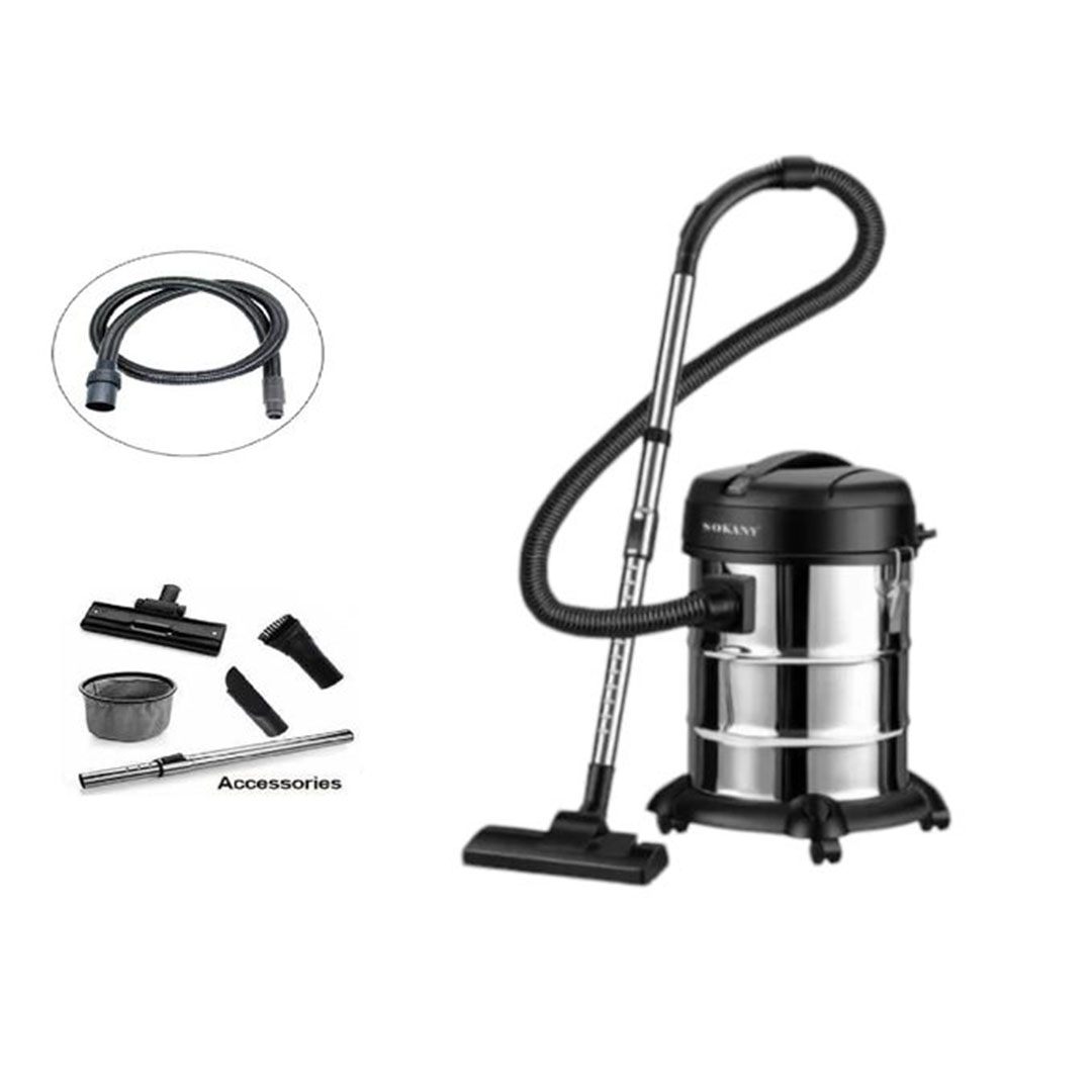 مكنسة برميل سوكاني 2 في 1 جاف ورطب فلتر قابل للغسل 25 لتر 3600 واط SK-13025