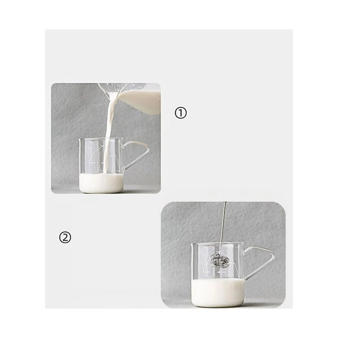 مضرب نسكافيه 2 في 1 سوكاني - قابل لإعادة الشحن USB sk-02018 - فضي