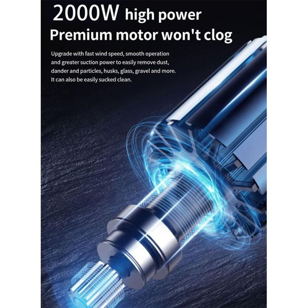 مكنسة كهربائية سوكاني 2 في 1 فلتر سلك 5 متر 2000 واط SK-13043