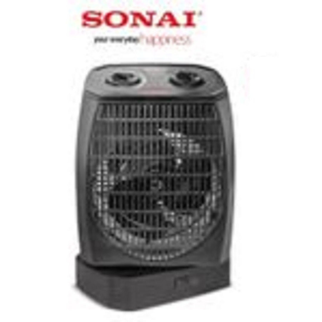 دفاية بالمروحة - 3 أوضاع تشغيل – خاصية الدوران - 2000 وات - أسود MAR-910