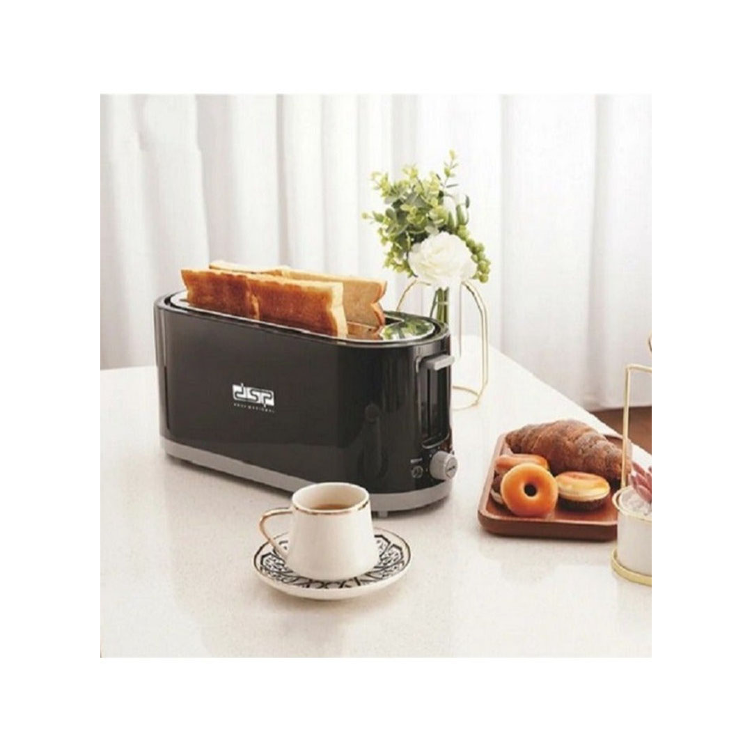 توستر دي اس بي 4 شريحة - 1400 وات - أسود - KC2046