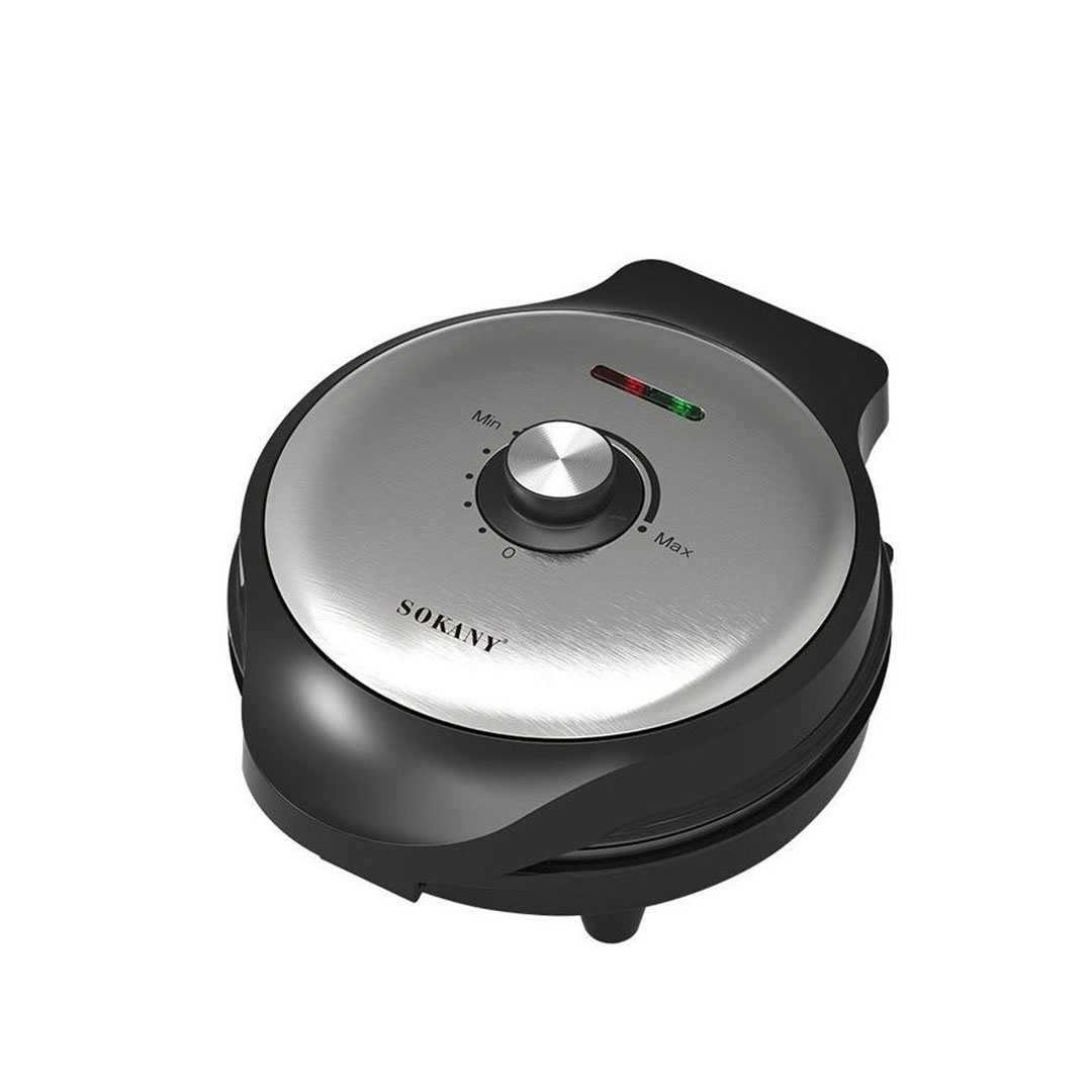 صانع الوافل - 750 وات - أسود SK-08039