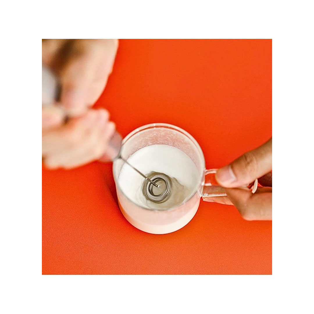 مضرب نسكافيه 2 في 1 سوكاني - قابل لإعادة الشحن USB sk-02018 - فضي