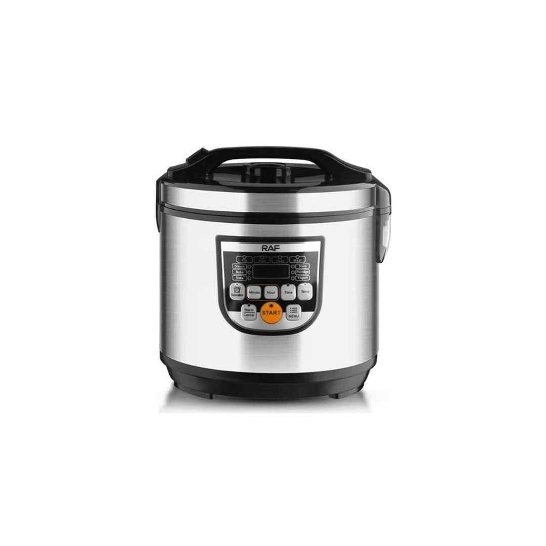 حلة طهي أرز - 5 لتر - 900 وات - فضي R.178