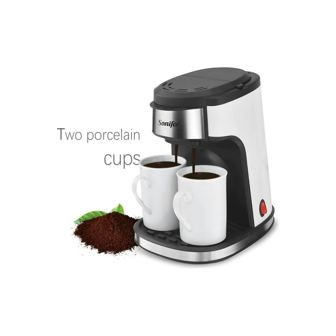 ماكينة صنع قهوة مع 2 مج سونفير - SF-3540