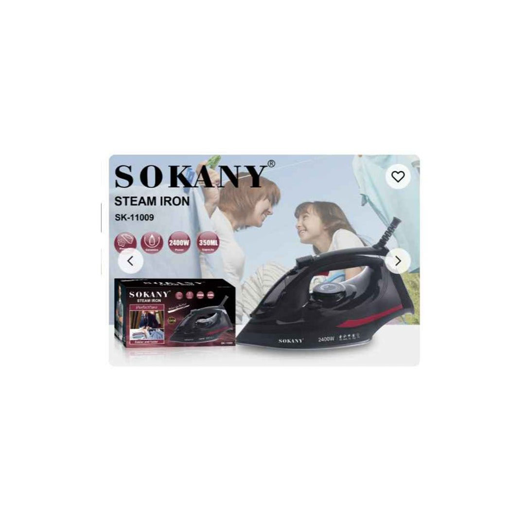 مكواة سيراميك بخار (جاف /بخار / بخاخ) 350مل - 2400 وات SK-11009