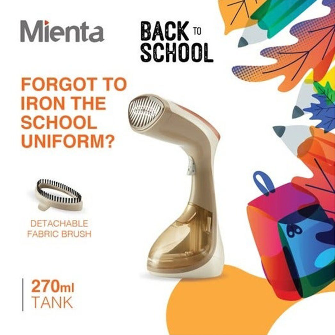 مكواة بخار محمولة - وظيفة الكي الرأسي والأفقي - خزان 270 مل - 1630 وات - GS42809A