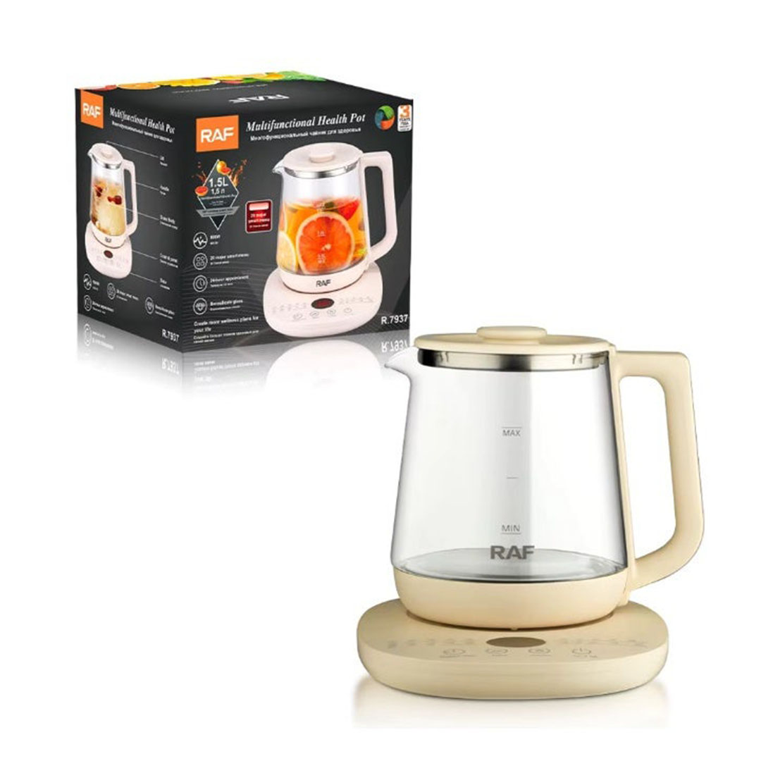 غلاية صحية متعددة الوظائف 20 قائمة طهي ذكية 1.5 لتر - 1500 واط - R.7937