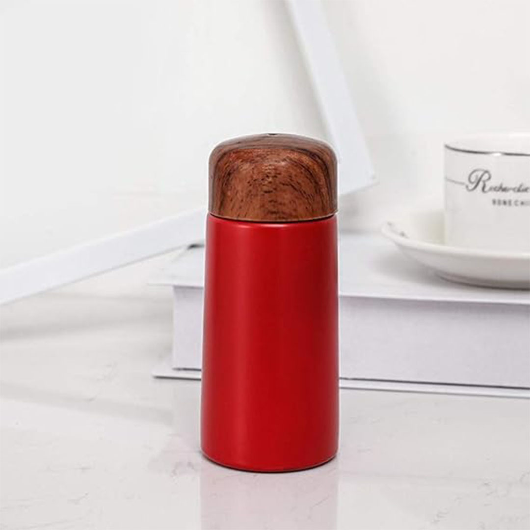 مج حراري للمشروبات الساخنة والباردة - 150 مل - أحمر