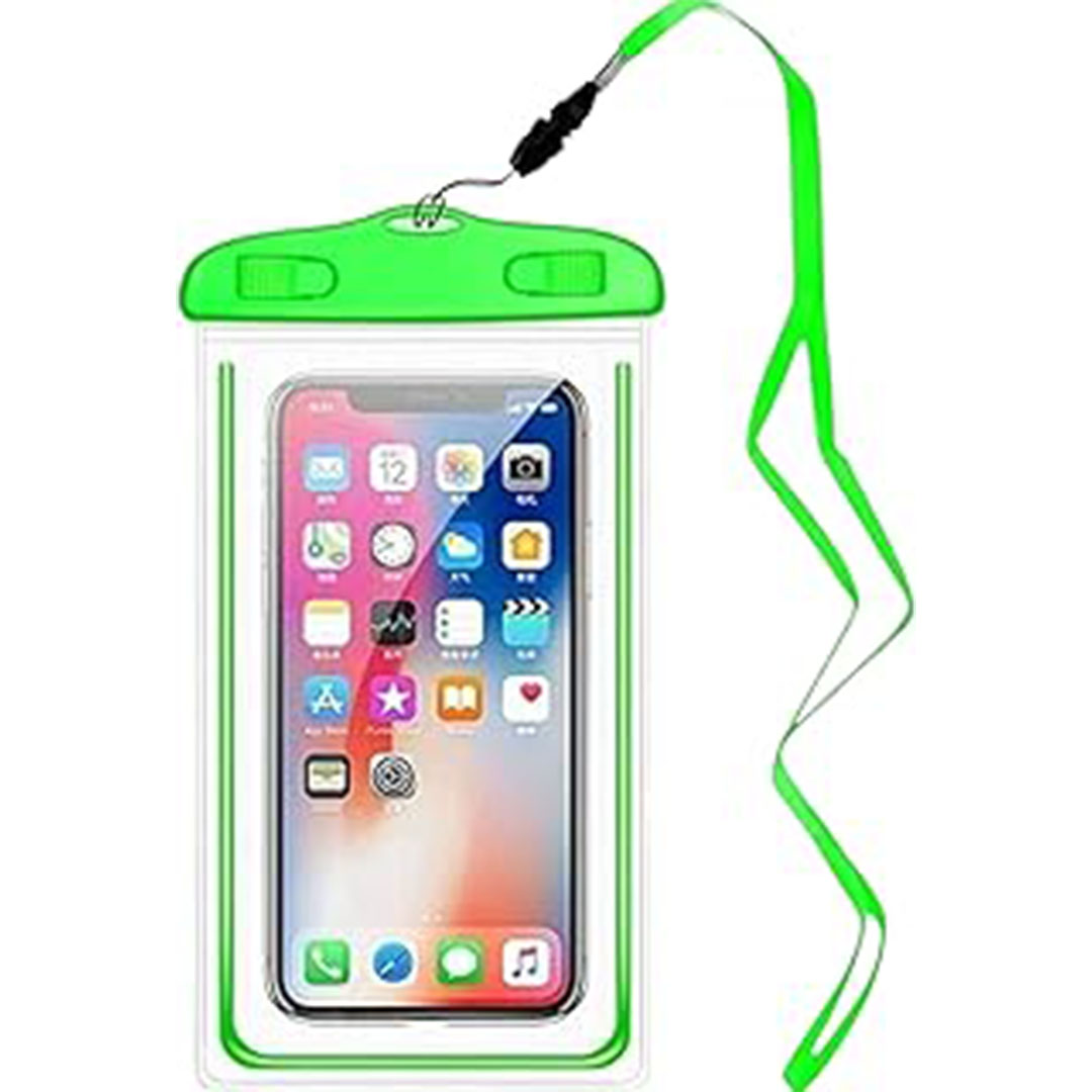 جراب موبايل واقى للمياه - أخضر