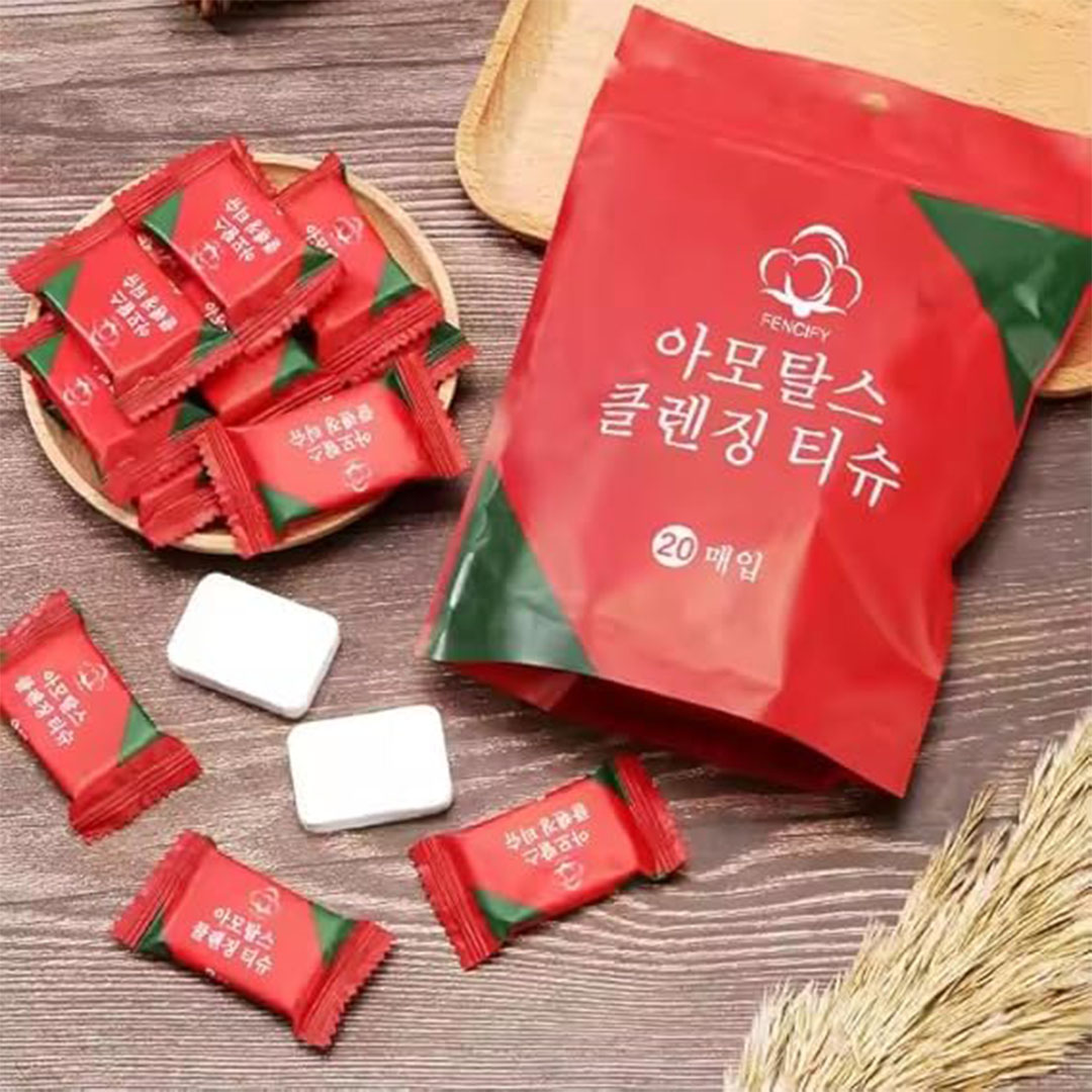 مناديل كبسوله صغيرة - 20 قطعة