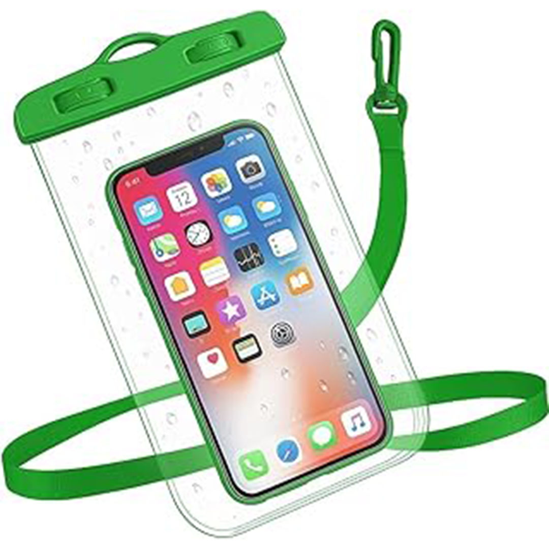 جراب موبايل واقى للمياه - أخضر