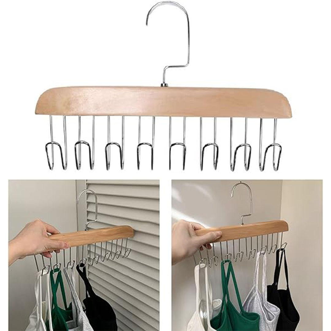 شماعة خشب بهوك - بنى