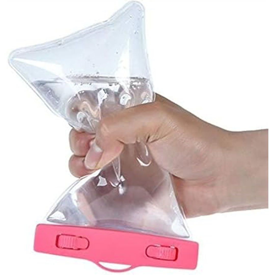 جراب موبايل واقى للمياه - بينك