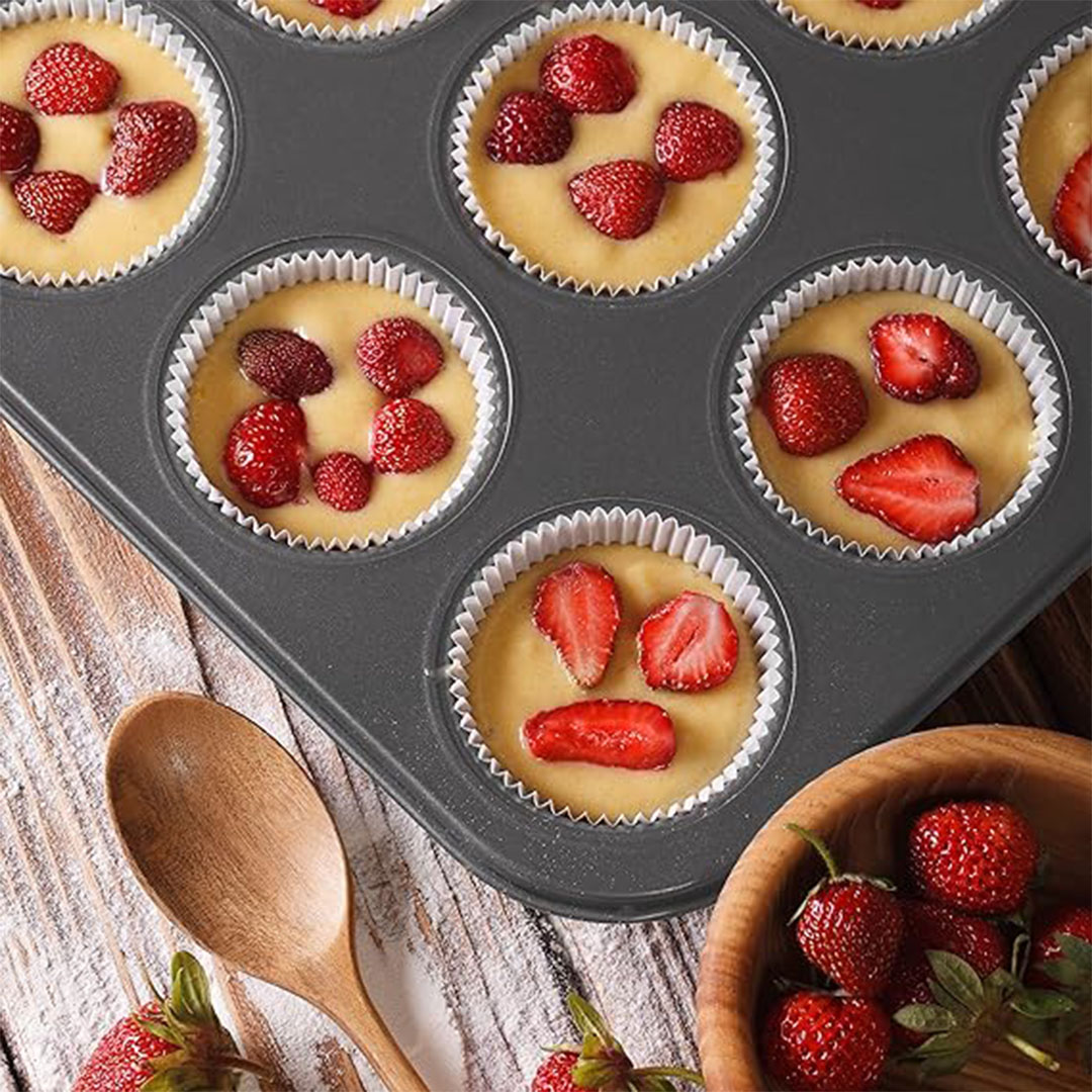 صينية قالب كب كيك - 12 عين