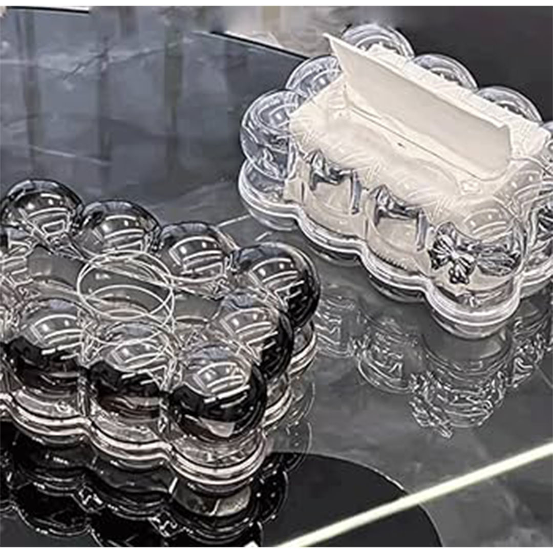 علبة مناديل بابلز اكليرك - شفاف