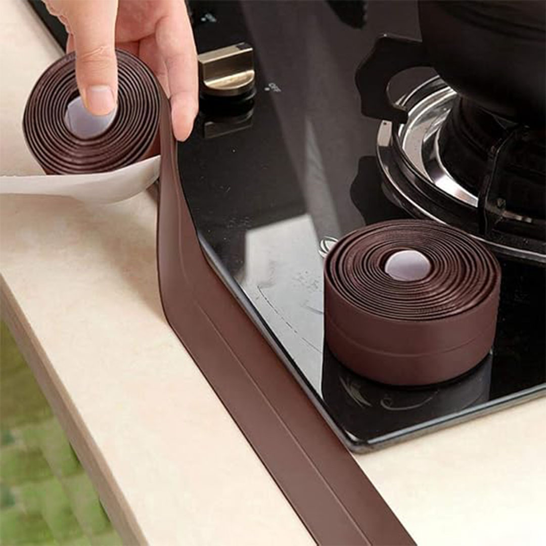 شريط مطاطي مانع للتسرب - 3.2 متر - بني