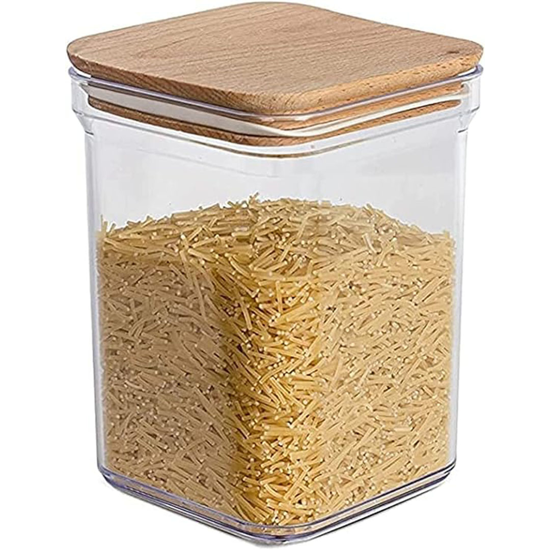 برطمان زجاج مربع - كبير