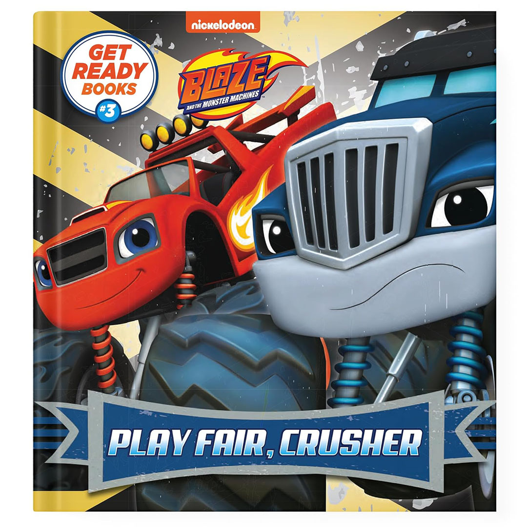 كتاب نيكيلوديون لعبة بلاي فير كراشر - 28 صفحة