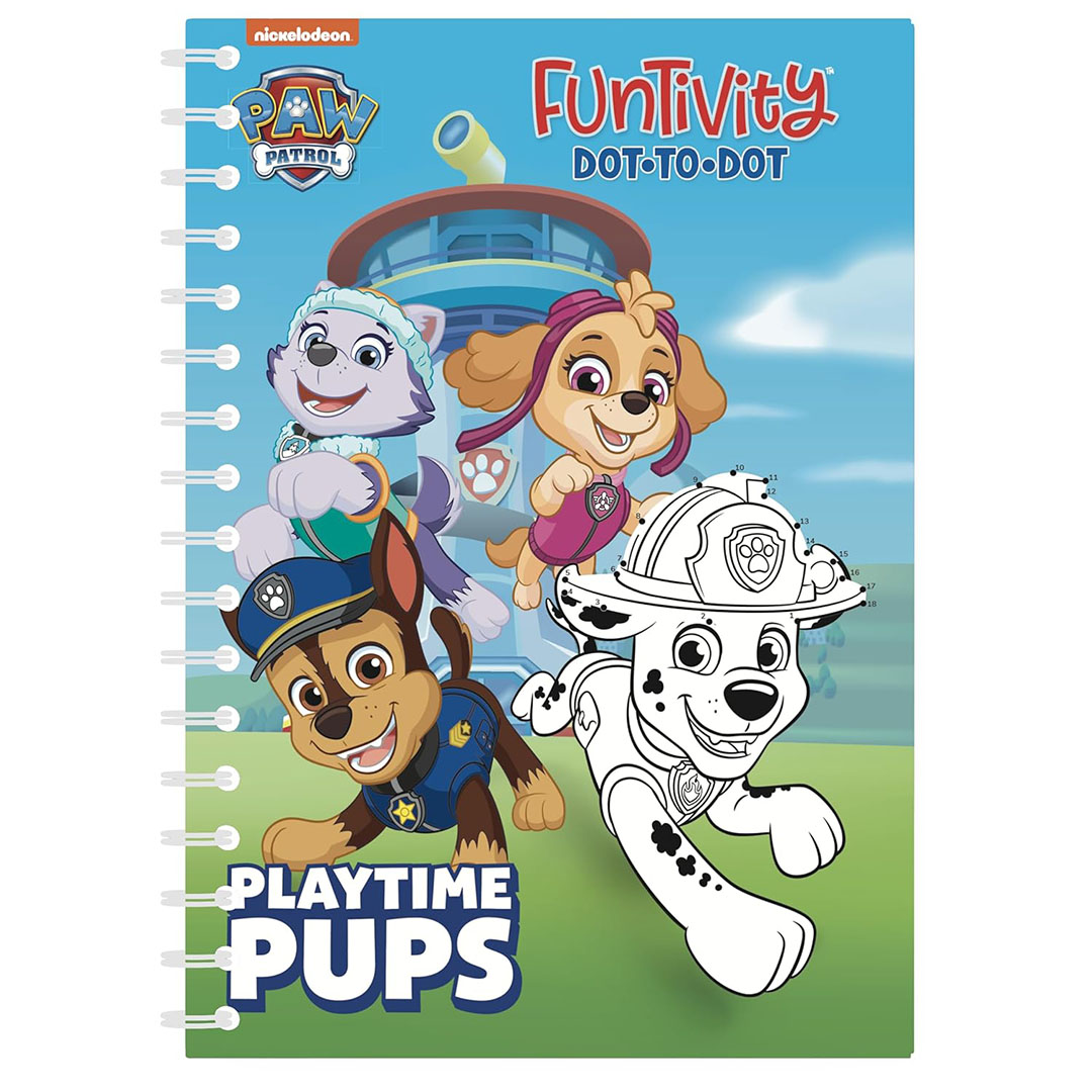 كتاب تلوين نيكيلوديون لعبة Funtivity بلاي تايم بابس