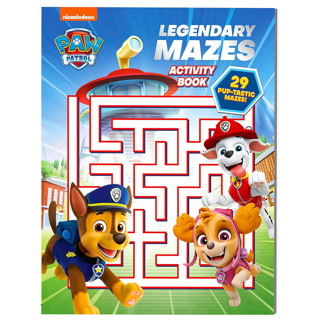 نيكيلوديون كتاب تلوين متاهات لينجندري