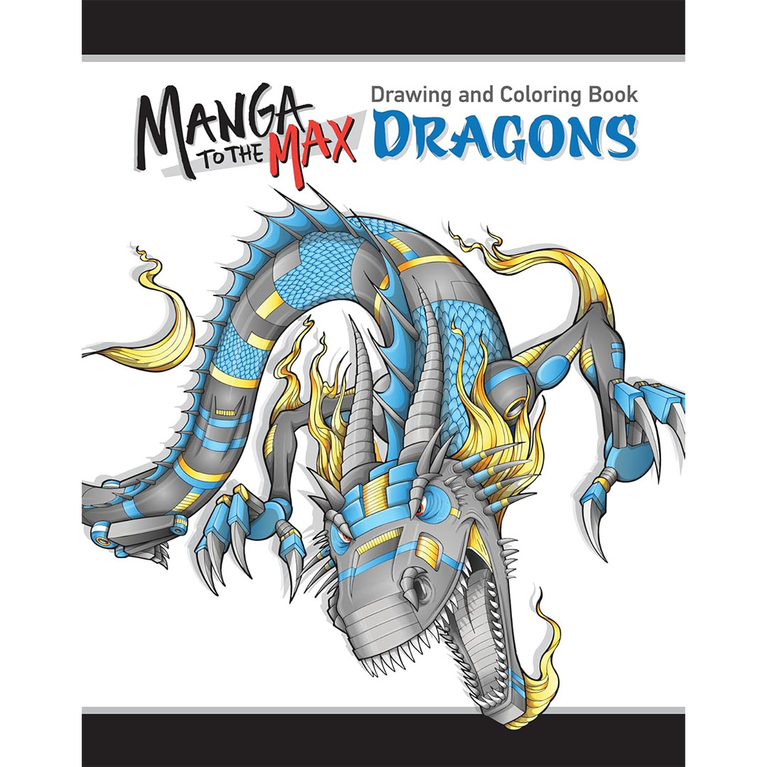 كتاب رسم وتلوين - تنانين - 72 صفحة