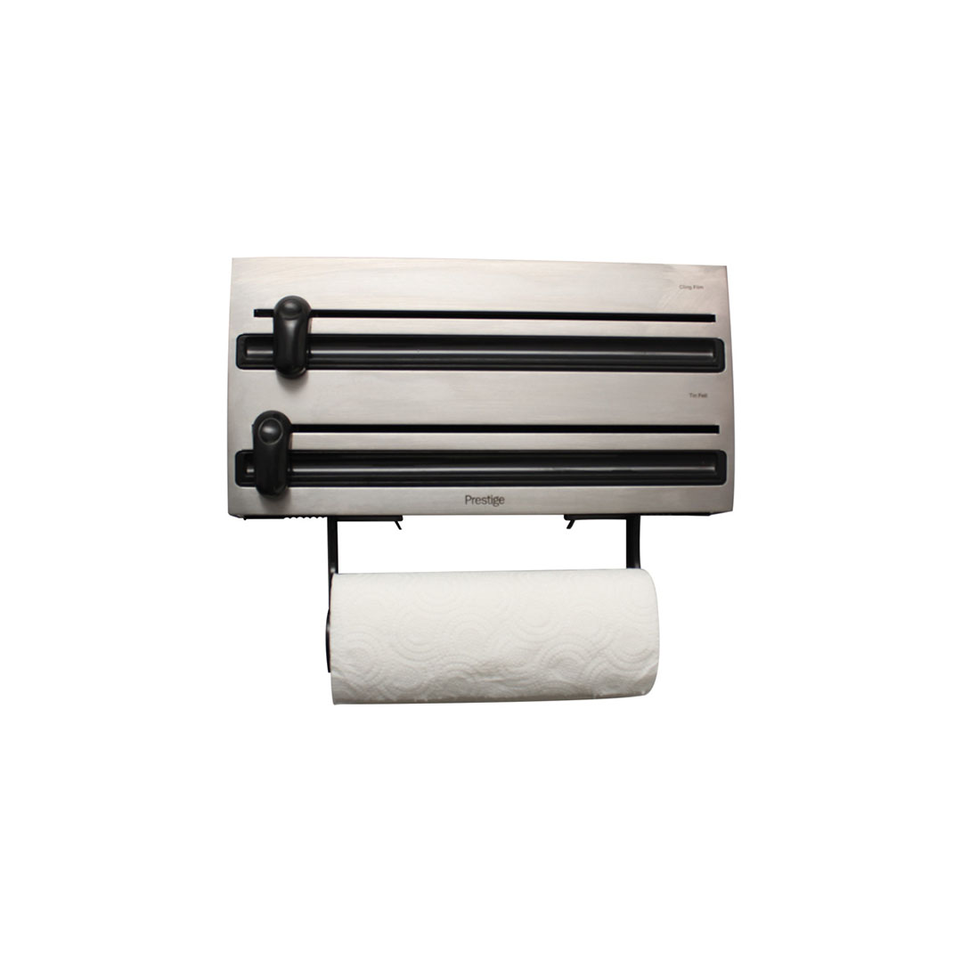 حامل مناديل مطبخ ستانلس ستيل من بريستيج - 38*20 سم