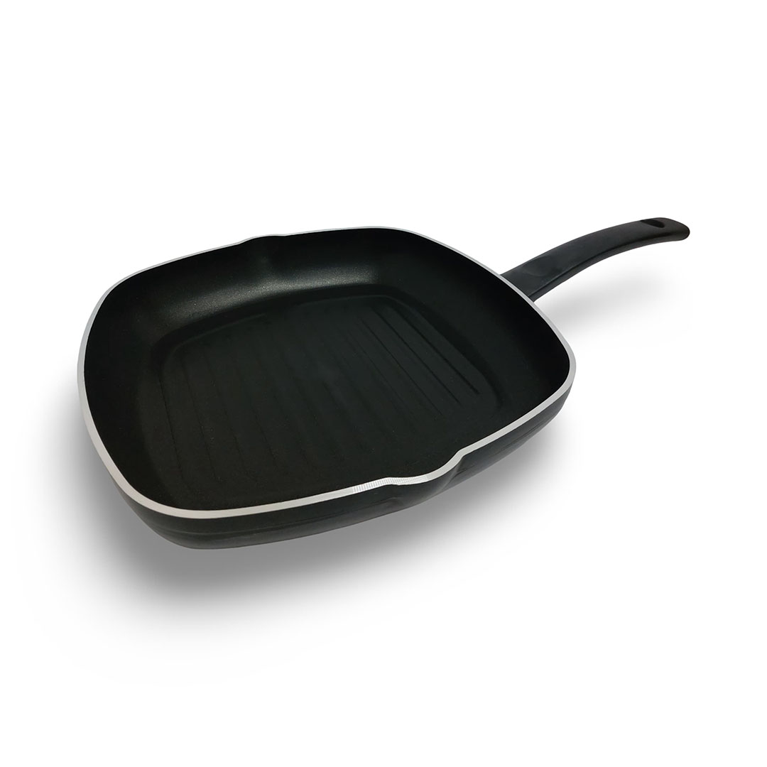 طاسة جريل جرانيت ايكو - 28 سم - أسود