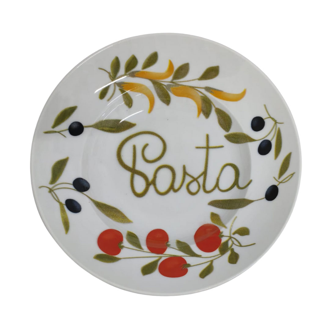 طبق مكرونة بورسلين من ديليشيا - 30 سم