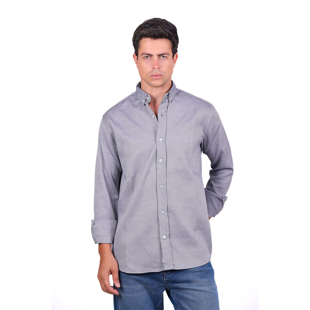 قميص رجالي بكم طويل