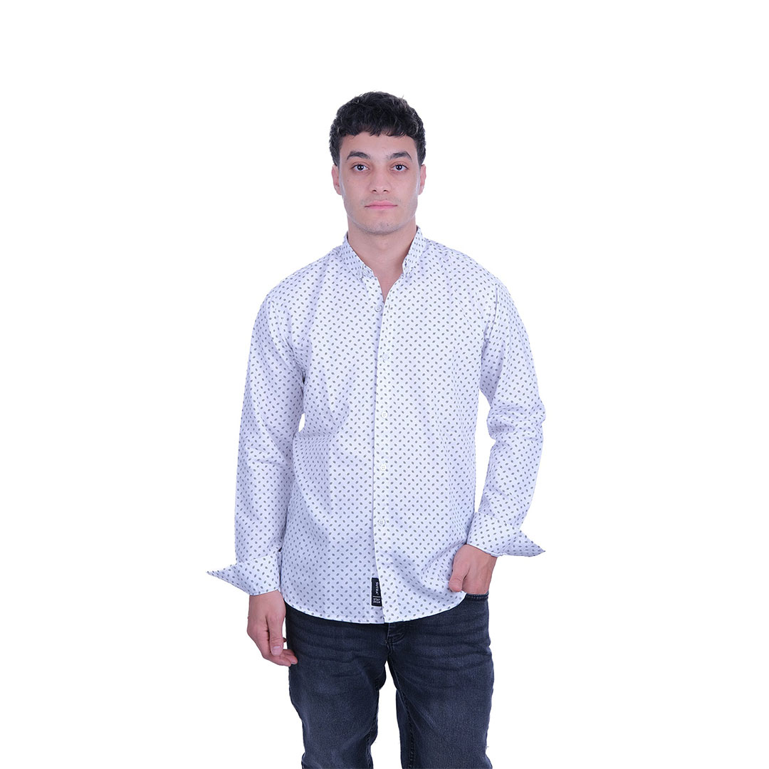 قميص باكليس منقط قطن رجالي