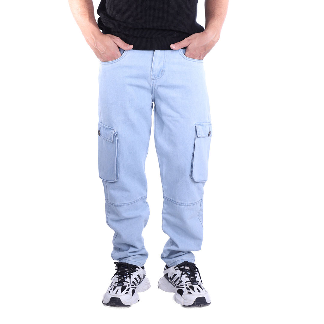 بنطلون جينز كارجو رجالي