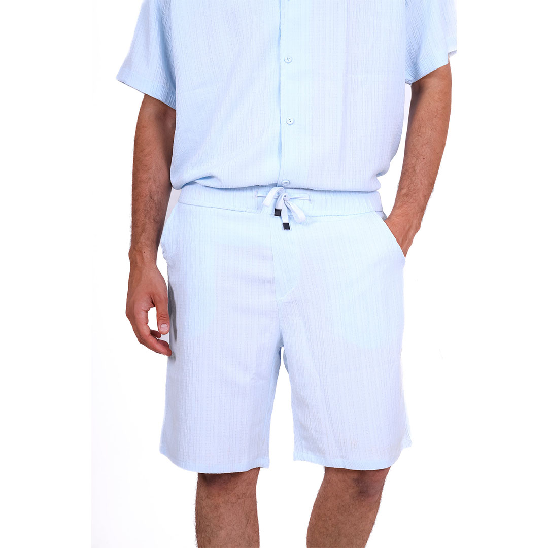 طقم كروشية رجالي - 2 قطعة