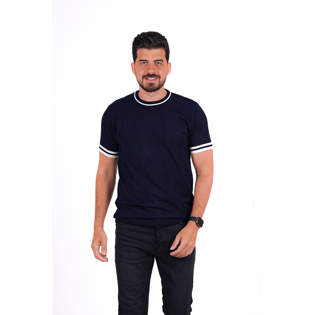 تيشيرت رقبة دائرية رجالي MHS010