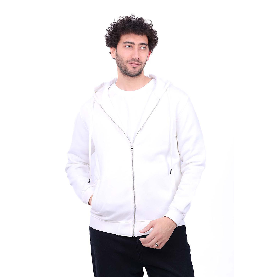 سويت شيرت بغطاء رأس و سوستة ميلتون رجالي