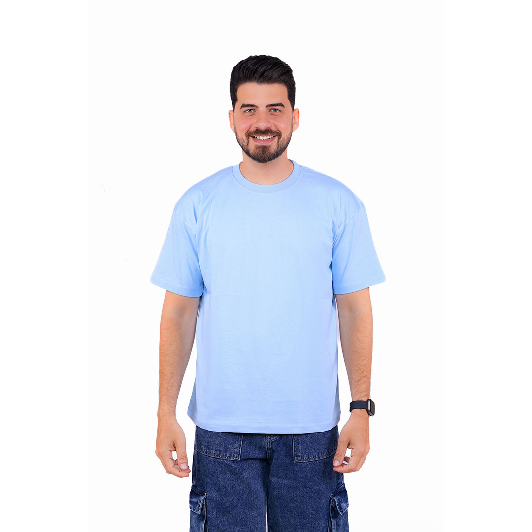 تيشيرت أوفر سايز بيزك رجالي