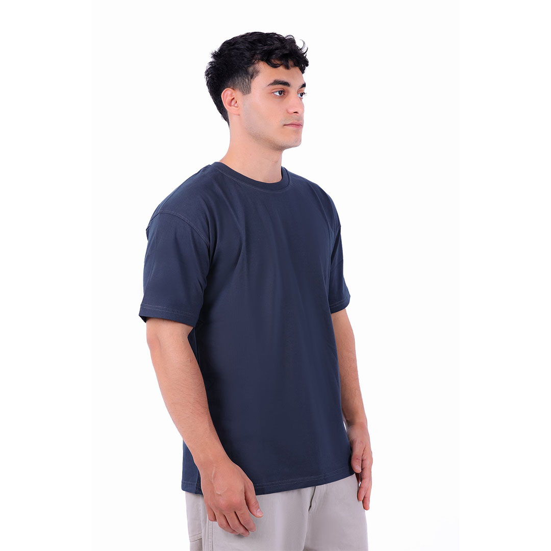 تيشيرت بوليفار قطني أساسي أوفر سايز