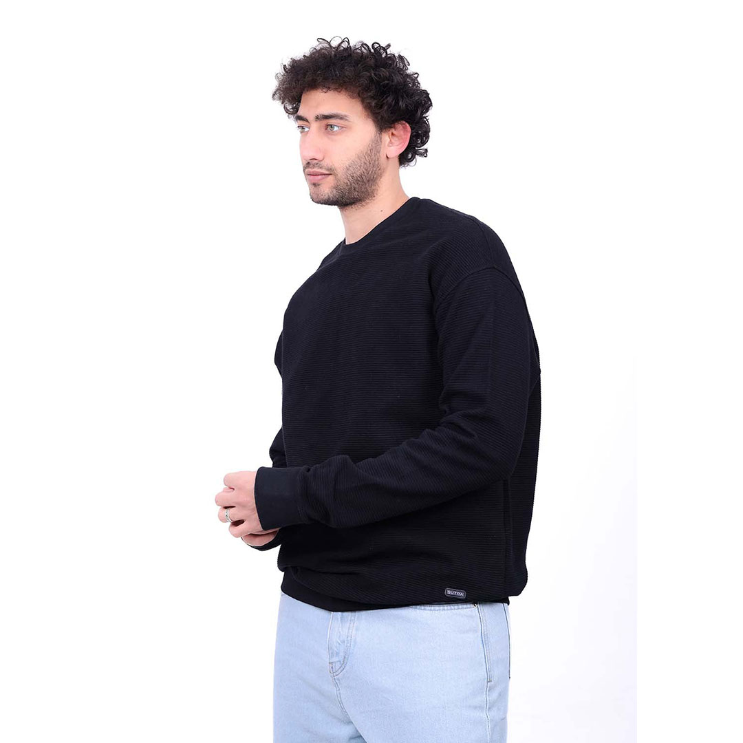 سويتشيرت كارد بقصة دائرية أساسي رجالي